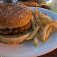 Red bean burger!  at Petite Sophie in Mahon