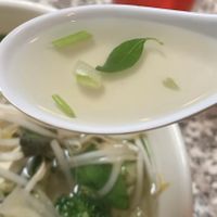 Vegan pho broth  at Pho Noodles in Phoenix