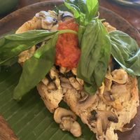 Scrambled Tempe  at Atman Nourish Kafe in Ubud