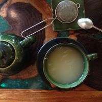 fresh ginger tea is a MUST at Atman Nourish Kafe in Ubud