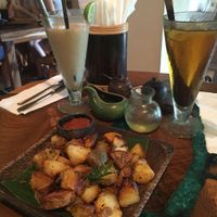 Rosemary potatoes at Atman Nourish Kafe in Ubud