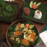Dinner at Atman Nourish Kafe in Ubud