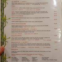 No longer vegetarian. at Atman Nourish Kafe in Ubud