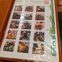 Menu page for Atman Nourish Kafe (Dec-2019) at Atman Nourish Kafe in Ubud