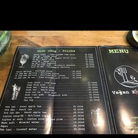 drinks at Vegan Kitchen in Ho Chi Minh City