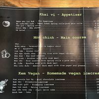 food at Vegan Kitchen in Ho Chi Minh City