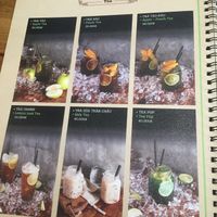 Menu at Vegan Kitchen in Ho Chi Minh City