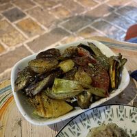 Grilled veg at Hajde in Budva