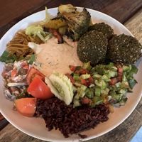   at Wonderland Healing Center Vegan Buffet in Koh Phangan