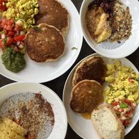   at Wonderland Healing Center Vegan Buffet in Koh Phangan