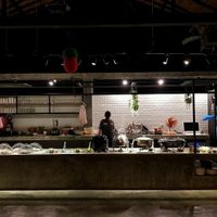 Buffet at Wonderland Healing Center Vegan Buffet in Koh Phangan