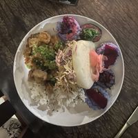   at Wonderland Healing Center Vegan Buffet in Koh Phangan