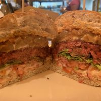 Incredible burger  at Barefood Bangkok in Bangkok