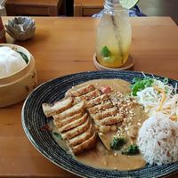 Vegan Duck in Peanut sauce at Chay Long in Berlin