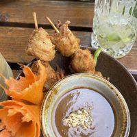 Tofu satay   at Chay Long in Berlin