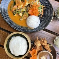 Curry - bit salty but best of those three  at Chay Long in Berlin