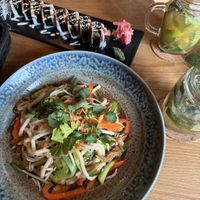 Udon Noodles and Roll  at Chay Long in Berlin