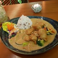 Chicken satay at Chay Long in Berlin