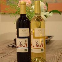 Bio wine at Oso-zai Cafe Vegebon in Tokyo