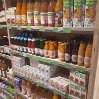 Various juices at Biocoop Bordeaux Chartrons in Bordeaux