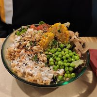 Arroz integral at Mapa Verde in San Sebastian