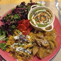 Plato del día at Mapa Verde in San Sebastian