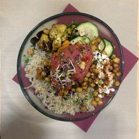 mapa bowl  at Mapa Verde in San Sebastian