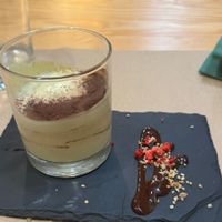 Tiramisu  at Mapa Verde in San Sebastian
