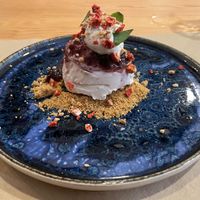 Cheese cake  at Mapa Verde in San Sebastian