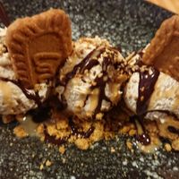 Biscuit mousse at Mapa Verde in San Sebastian