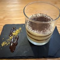Tiramisú   at Mapa Verde in San Sebastian