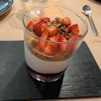 Cheesecake at Mapa Verde in San Sebastian