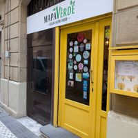 Entrance at Mapa Verde in San Sebastian