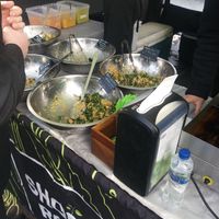 Salads at Shoots and Roots in Dublin