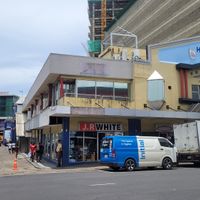 Façade of Harbour Centre at Murlidhar's Vegetarian Restaurant in Suva