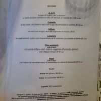 Menù at VgOloso in Venice