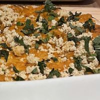 Charred eggplant   at The Couch Tomato  in Manayunk