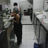 Kitchen at Las Vegans in Rio De Janeiro