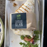 Chorizo wrap at FarmHand Kchn in St Augustine