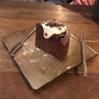 Chocolate cake  at Off-Grid Cafe - Physical in Sapporo