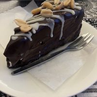 Gluten free snickers cake   at Rosenberg in Potsdam