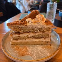 Biscoff karamel torte at Rosenberg in Potsdam