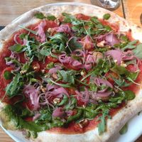 Puutarhurin pizza at Sitko Pizza & Bar in Tampere