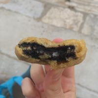 Battered oreos!!!! Seriously good and affordable at Shakey Shakey in Ramsgate