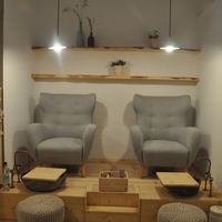 pedicure zone at Vegere Vegan Beauty in Barcelona