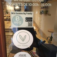horario at Vegere Vegan Beauty in Barcelona