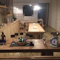 inside at Vegere Vegan Beauty in Barcelona