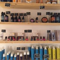 products at Vegere Vegan Beauty in Barcelona