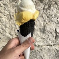 Tropical & pineapple-lime  at Gelateria Marmont in Split