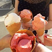 All vegan at Gelateria Marmont in Split